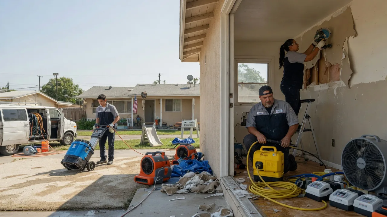 Water Damage Restoration in Red Oak, VA near me